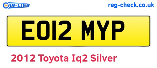 Silver 2012 Toyota Iq2 (EO12MYP)