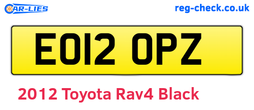 Black 2012 Toyota Rav4 (EO12OPZ)