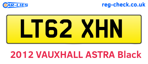 LT62XHN are the vehicle registration plates.