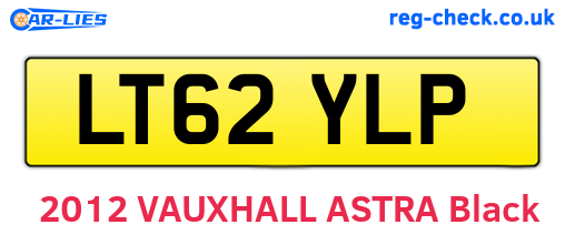 LT62YLP are the vehicle registration plates.