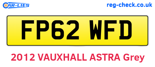 FP62WFD are the vehicle registration plates.