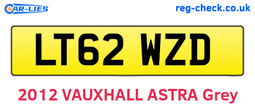 LT62WZD are the vehicle registration plates.