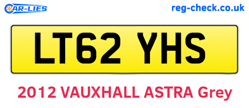 LT62YHS are the vehicle registration plates.
