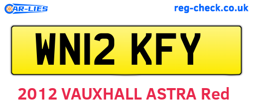WN12KFY are the vehicle registration plates.