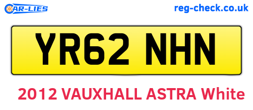 YR62NHN are the vehicle registration plates.