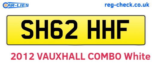 SH62HHF are the vehicle registration plates.