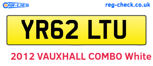 YR62LTU are the vehicle registration plates.