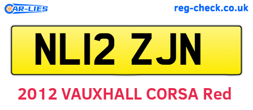 NL12ZJN are the vehicle registration plates.