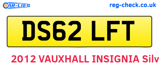 DS62LFT are the vehicle registration plates.