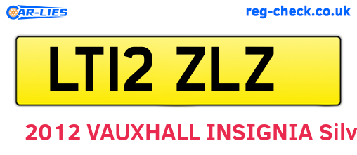 LT12ZLZ are the vehicle registration plates.