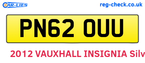 PN62OUU are the vehicle registration plates.