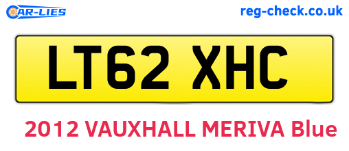 LT62XHC are the vehicle registration plates.