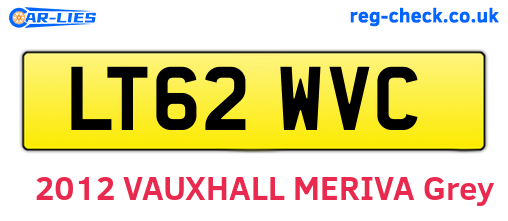 LT62WVC are the vehicle registration plates.