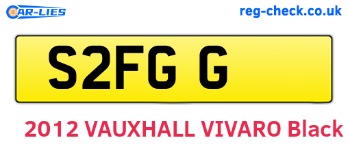 S2FGG are the vehicle registration plates.