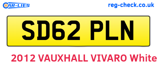 SD62PLN are the vehicle registration plates.
