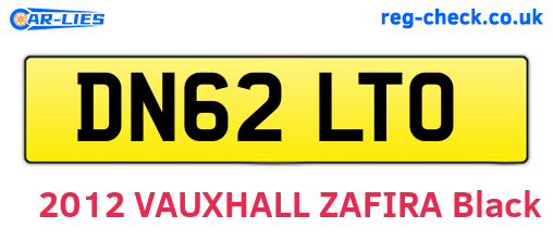 DN62LTO are the vehicle registration plates.