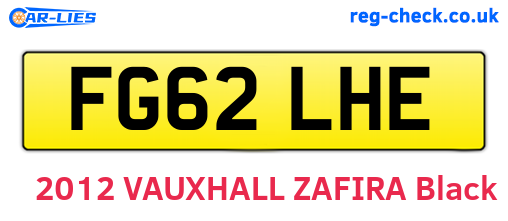 FG62LHE are the vehicle registration plates.
