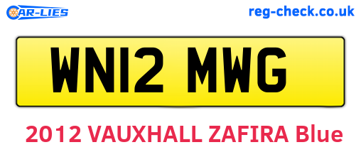 WN12MWG are the vehicle registration plates.