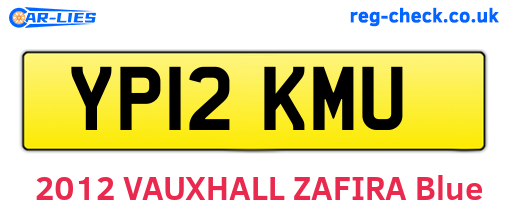 YP12KMU are the vehicle registration plates.