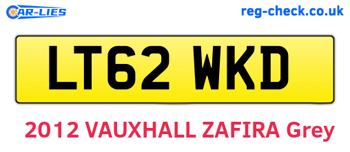 LT62WKD are the vehicle registration plates.