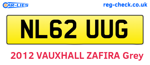 NL62UUG are the vehicle registration plates.