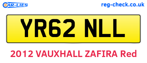 YR62NLL are the vehicle registration plates.