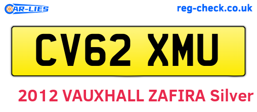 CV62XMU are the vehicle registration plates.
