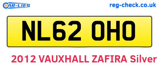 NL62OHO are the vehicle registration plates.
