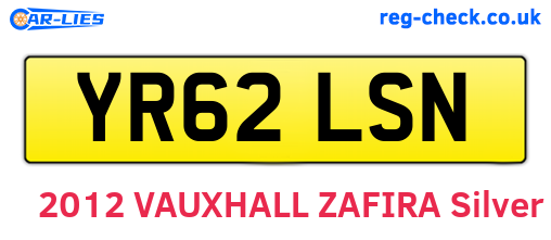 YR62LSN are the vehicle registration plates.