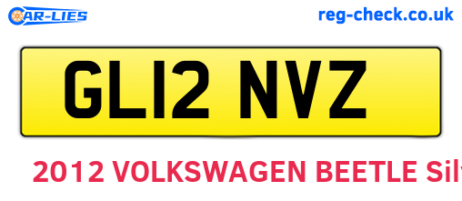 GL12NVZ are the vehicle registration plates.