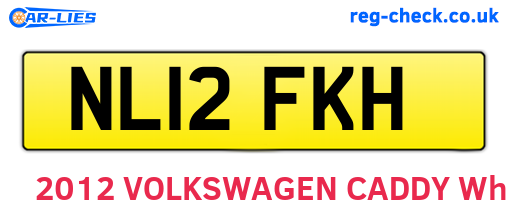 NL12FKH are the vehicle registration plates.
