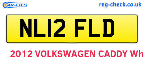 NL12FLD are the vehicle registration plates.