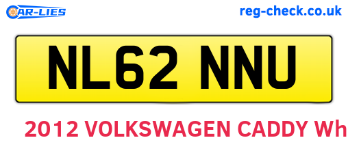 NL62NNU are the vehicle registration plates.