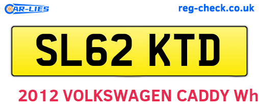 SL62KTD are the vehicle registration plates.