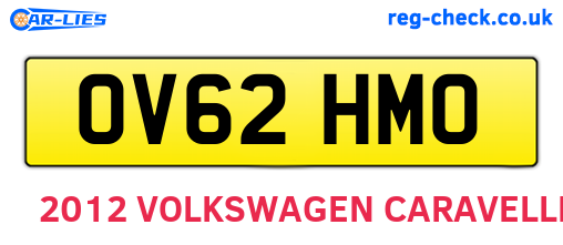 OV62HMO are the vehicle registration plates.
