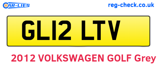 GL12LTV are the vehicle registration plates.
