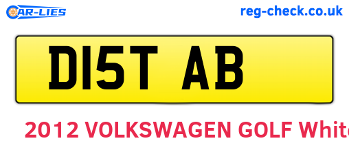 D15TAB are the vehicle registration plates.