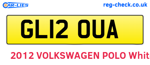 GL12OUA are the vehicle registration plates.