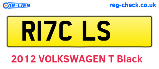 R17CLS are the vehicle registration plates.