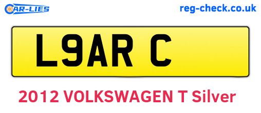 L9ARC are the vehicle registration plates.