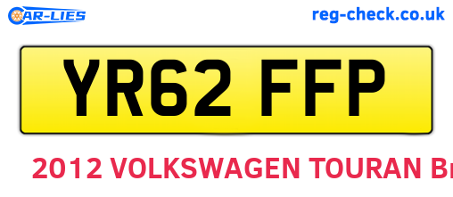 YR62FFP are the vehicle registration plates.