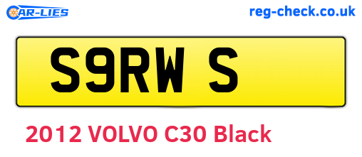 S9RWS are the vehicle registration plates.