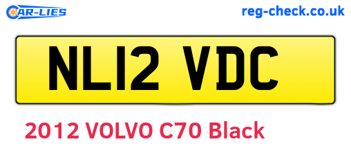 NL12VDC are the vehicle registration plates.
