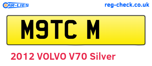 M9TCM are the vehicle registration plates.