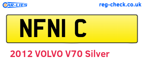 NFN1C are the vehicle registration plates.
