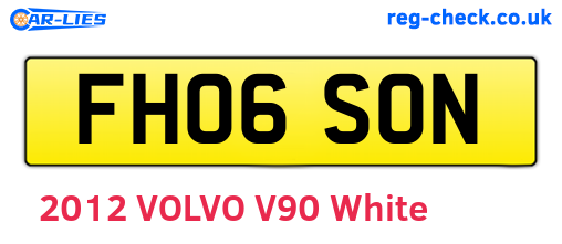 FH06SON are the vehicle registration plates.