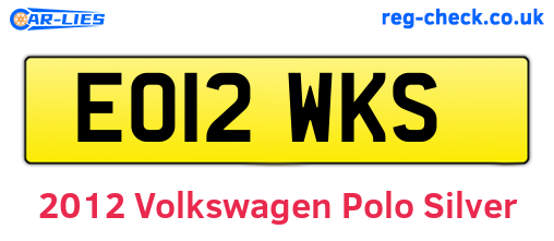 Silver 2012 Volkswagen Polo (EO12WKS)