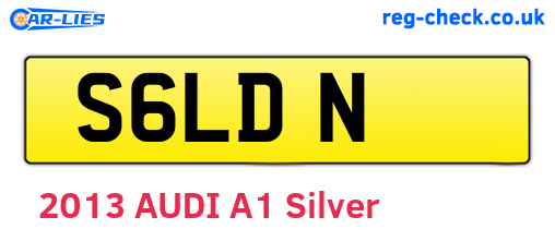 S6LDN are the vehicle registration plates.