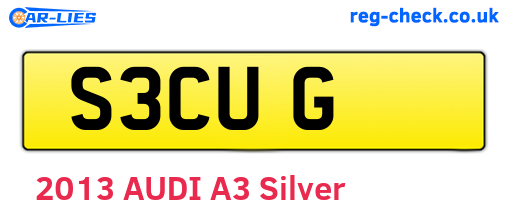 S3CUG are the vehicle registration plates.