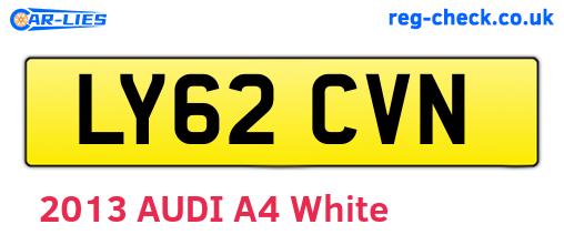 LY62CVN are the vehicle registration plates.